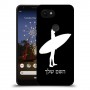 גלישה כיסוי מגן קשיח בעיצוב אישי עם השם שלך ל Google Pixel 3a XL יחידה אחת סקרין מובייל
