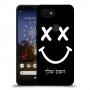 סמיילי כיסוי מגן קשיח בעיצוב אישי עם השם שלך ל Google Pixel 3a XL יחידה אחת סקרין מובייל