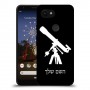 טלסקופ כיסוי מגן קשיח בעיצוב אישי עם השם שלך ל Google Pixel 3a XL יחידה אחת סקרין מובייל