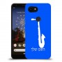 סקספון כיסוי מגן קשיח בעיצוב אישי עם השם שלך ל Google Pixel 3a XL יחידה אחת סקרין מובייל