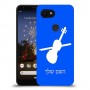 כינור כיסוי מגן קשיח בעיצוב אישי עם השם שלך ל Google Pixel 3a XL יחידה אחת סקרין מובייל