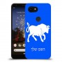 שור כיסוי מגן קשיח בעיצוב אישי עם השם שלך ל Google Pixel 3a XL יחידה אחת סקרין מובייל
