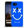 סמיילי כיסוי מגן קשיח בעיצוב אישי עם השם שלך ל Google Pixel 3a XL יחידה אחת סקרין מובייל