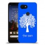 עץ כיסוי מגן קשיח בעיצוב אישי עם השם שלך ל Google Pixel 3a XL יחידה אחת סקרין מובייל