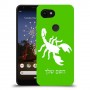 עקרב כיסוי מגן קשיח בעיצוב אישי עם השם שלך ל Google Pixel 3a XL יחידה אחת סקרין מובייל