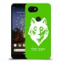 זאב כיסוי מגן קשיח בעיצוב אישי עם השם שלך ל Google Pixel 3a XL יחידה אחת סקרין מובייל