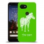 זברה כיסוי מגן קשיח בעיצוב אישי עם השם שלך ל Google Pixel 3a XL יחידה אחת סקרין מובייל