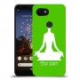 יוגה כיסוי מגן קשיח בעיצוב אישי עם השם שלך ל Google Pixel 3a XL יחידה אחת סקרין מובייל