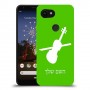 כינור כיסוי מגן קשיח בעיצוב אישי עם השם שלך ל Google Pixel 3a XL יחידה אחת סקרין מובייל