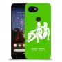 תאומים כיסוי מגן קשיח בעיצוב אישי עם השם שלך ל Google Pixel 3a XL יחידה אחת סקרין מובייל