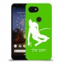 סקִי כיסוי מגן קשיח בעיצוב אישי עם השם שלך ל Google Pixel 3a XL יחידה אחת סקרין מובייל
