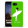 גלישה כיסוי מגן קשיח בעיצוב אישי עם השם שלך ל Google Pixel 3a XL יחידה אחת סקרין מובייל