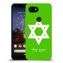 מגן דוד - ישראל כיסוי מגן קשיח בעיצוב אישי עם השם שלך ל Google Pixel 3a XL יחידה אחת סקרין מובייל