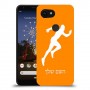 רץ כיסוי מגן קשיח בעיצוב אישי עם השם שלך ל Google Pixel 3a XL יחידה אחת סקרין מובייל