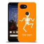 שלד כיסוי מגן קשיח בעיצוב אישי עם השם שלך ל Google Pixel 3a XL יחידה אחת סקרין מובייל