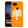עץ כיסוי מגן קשיח בעיצוב אישי עם השם שלך ל Google Pixel 3a XL יחידה אחת סקרין מובייל