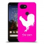 תרנגול כיסוי מגן קשיח בעיצוב אישי עם השם שלך ל Google Pixel 3a XL יחידה אחת סקרין מובייל