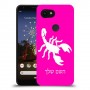 עקרב כיסוי מגן קשיח בעיצוב אישי עם השם שלך ל Google Pixel 3a XL יחידה אחת סקרין מובייל