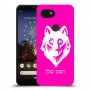 זאב כיסוי מגן קשיח בעיצוב אישי עם השם שלך ל Google Pixel 3a XL יחידה אחת סקרין מובייל