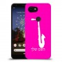 סקספון כיסוי מגן קשיח בעיצוב אישי עם השם שלך ל Google Pixel 3a XL יחידה אחת סקרין מובייל