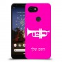 חצוצרה כיסוי מגן קשיח בעיצוב אישי עם השם שלך ל Google Pixel 3a XL יחידה אחת סקרין מובייל