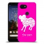טלה כיסוי מגן קשיח בעיצוב אישי עם השם שלך ל Google Pixel 3a XL יחידה אחת סקרין מובייל