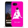 בתולה כיסוי מגן קשיח בעיצוב אישי עם השם שלך ל Google Pixel 3a XL יחידה אחת סקרין מובייל