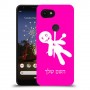 וודו כיסוי מגן קשיח בעיצוב אישי עם השם שלך ל Google Pixel 3a XL יחידה אחת סקרין מובייל