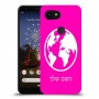 עולם כיסוי מגן קשיח בעיצוב אישי עם השם שלך ל Google Pixel 3a XL יחידה אחת סקרין מובייל