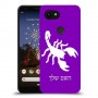 עקרב כיסוי מגן קשיח בעיצוב אישי עם השם שלך ל Google Pixel 3a XL יחידה אחת סקרין מובייל