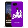 תאומים כיסוי מגן קשיח בעיצוב אישי עם השם שלך ל Google Pixel 3a XL יחידה אחת סקרין מובייל