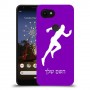 רץ כיסוי מגן קשיח בעיצוב אישי עם השם שלך ל Google Pixel 3a XL יחידה אחת סקרין מובייל