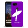 גלישה כיסוי מגן קשיח בעיצוב אישי עם השם שלך ל Google Pixel 3a XL יחידה אחת סקרין מובייל