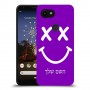סמיילי כיסוי מגן קשיח בעיצוב אישי עם השם שלך ל Google Pixel 3a XL יחידה אחת סקרין מובייל