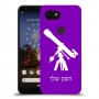 טלסקופ כיסוי מגן קשיח בעיצוב אישי עם השם שלך ל Google Pixel 3a XL יחידה אחת סקרין מובייל