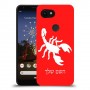 עקרב כיסוי מגן קשיח בעיצוב אישי עם השם שלך ל Google Pixel 3a XL יחידה אחת סקרין מובייל