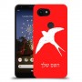 ציפור לבלוע כיסוי מגן קשיח בעיצוב אישי עם השם שלך ל Google Pixel 3a XL יחידה אחת סקרין מובייל