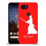 סמוראי כיסוי מגן קשיח בעיצוב אישי עם השם שלך ל Google Pixel 3a XL יחידה אחת סקרין מובייל