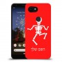 שלד כיסוי מגן קשיח בעיצוב אישי עם השם שלך ל Google Pixel 3a XL יחידה אחת סקרין מובייל