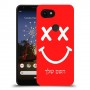 סמיילי כיסוי מגן קשיח בעיצוב אישי עם השם שלך ל Google Pixel 3a XL יחידה אחת סקרין מובייל
