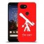 טלסקופ כיסוי מגן קשיח בעיצוב אישי עם השם שלך ל Google Pixel 3a XL יחידה אחת סקרין מובייל