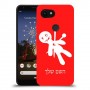 וודו כיסוי מגן קשיח בעיצוב אישי עם השם שלך ל Google Pixel 3a XL יחידה אחת סקרין מובייל