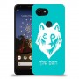 זאב כיסוי מגן קשיח בעיצוב אישי עם השם שלך ל Google Pixel 3a XL יחידה אחת סקרין מובייל