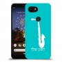 סקספון כיסוי מגן קשיח בעיצוב אישי עם השם שלך ל Google Pixel 3a XL יחידה אחת סקרין מובייל