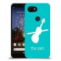 כינור כיסוי מגן קשיח בעיצוב אישי עם השם שלך ל Google Pixel 3a XL יחידה אחת סקרין מובייל