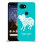טלה כיסוי מגן קשיח בעיצוב אישי עם השם שלך ל Google Pixel 3a XL יחידה אחת סקרין מובייל