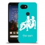 תאומים כיסוי מגן קשיח בעיצוב אישי עם השם שלך ל Google Pixel 3a XL יחידה אחת סקרין מובייל