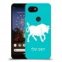 שור כיסוי מגן קשיח בעיצוב אישי עם השם שלך ל Google Pixel 3a XL יחידה אחת סקרין מובייל