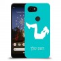 אימון ספורט - אישה כיסוי מגן קשיח בעיצוב אישי עם השם שלך ל Google Pixel 3a XL יחידה אחת סקרין מובייל