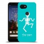 שלד כיסוי מגן קשיח בעיצוב אישי עם השם שלך ל Google Pixel 3a XL יחידה אחת סקרין מובייל